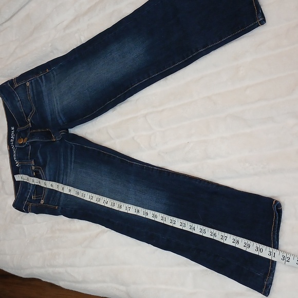 American Eagle Artist Crop Jeans Size 2 - Picture 10 of 12